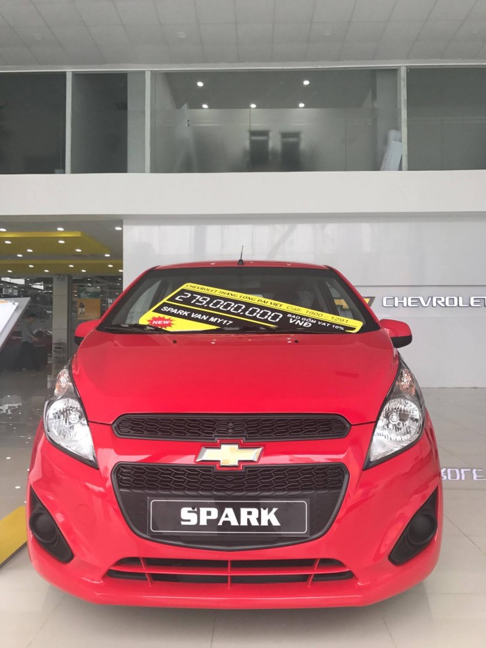 Chevrolet Spark Duo 1.2l, hỗ trợ trả góp 90%, 279 triệu