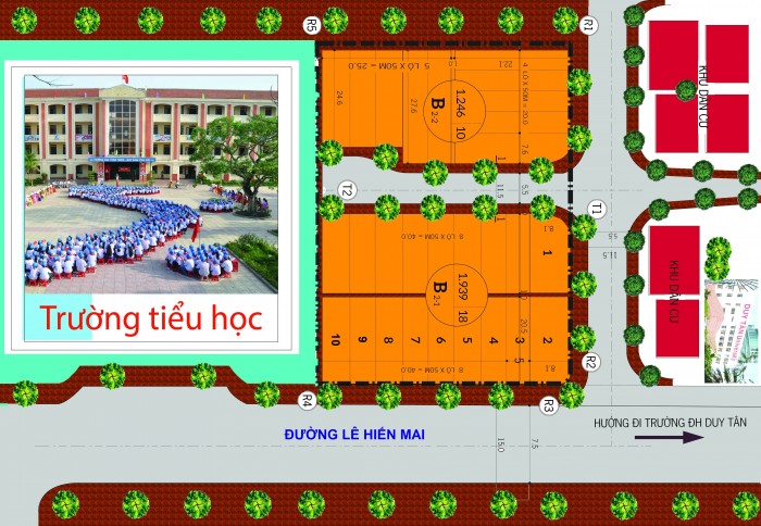 Lô đất cuối cùng, cạnh trường tiểu học, thuận lợi kinh doanh buôn bán