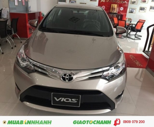 Bán Toyota Vios 2017 Số sàn trả Góp chỉ cần 100tr, Tháng 11-12 khuyến mãi