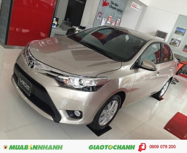 Bán Toyota Vios 2017 Số sàn trả Góp chỉ cần 100tr, Tháng 11-12 khuyến mãi