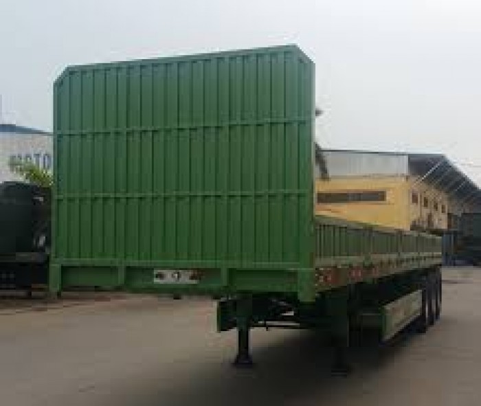 Bán Sơ mi rơ mooc tải chở thép thanh xuất xứ Hàn Quốc, giá thương lượng