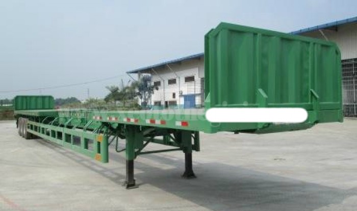 Bán Sơ mi rơ mooc tải chở thép thanh xuất xứ Hàn Quốc, giá thương lượng