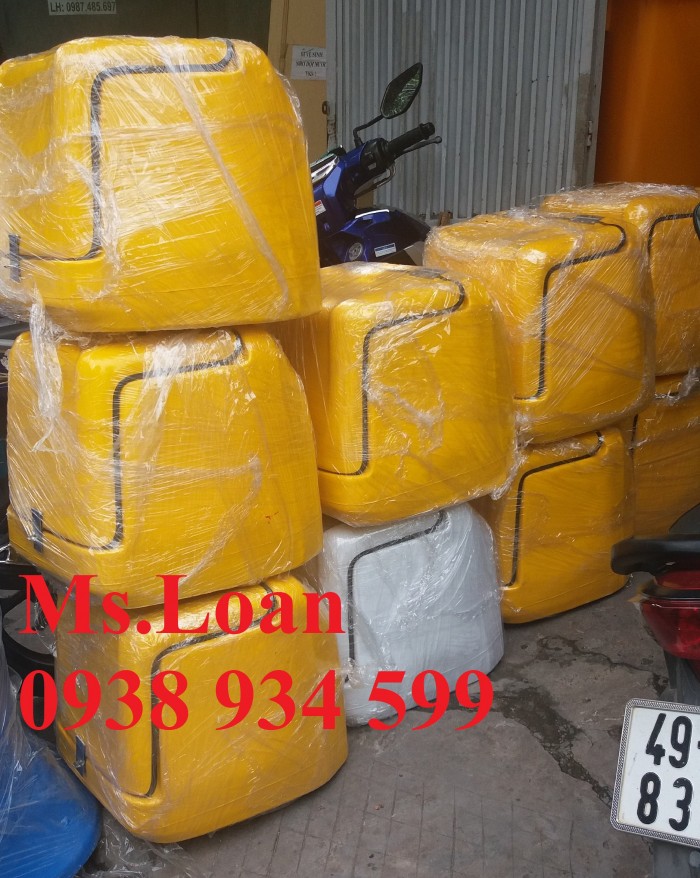 Thùng giao hàng gắng sau xe máy,thùng giao thức ăn nhanh,thùng giao hàng