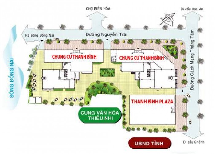 Chung Cư Thanh Bình Plaza - Biên Hòa Đồng Nai