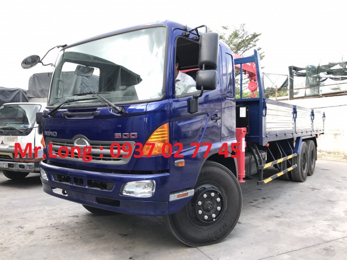 Hino 3 chân gắn cẩu, xe cẩu Hino 15 tấn , Hino 3 chân ngắn gắn cẩu , Hino FL8JTSA gắn cẩu , xe tải cẩu 15 tấn Hino , Xe tải Hino FL8JT7A, Xe cẩu Hino FL8JT7A