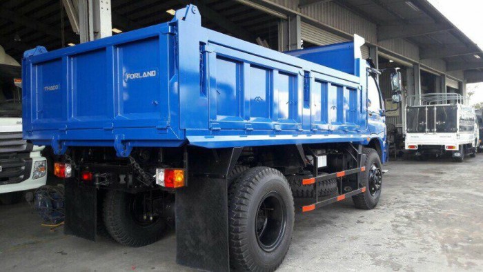 Xe ben THACO 9t, xe ben 9 tấn, FD9500 mở 5 bửng, giá mềm nhất Tây Ninh, có trả góp.