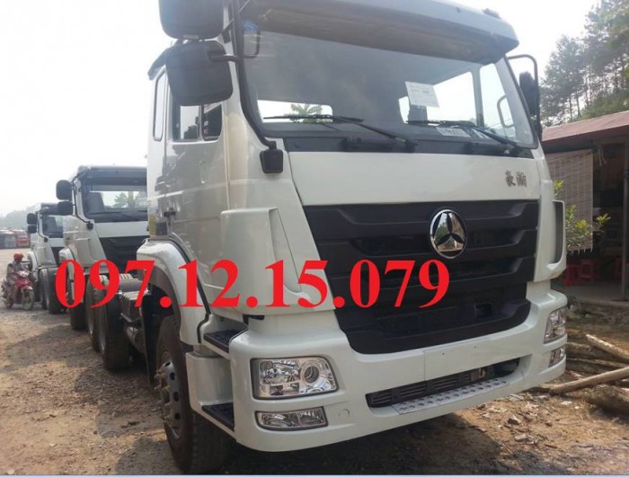 Đầu kéo hohan 375hp 6x4, lốp 12R22.5 lốp không xăm giá hạt rẻ
