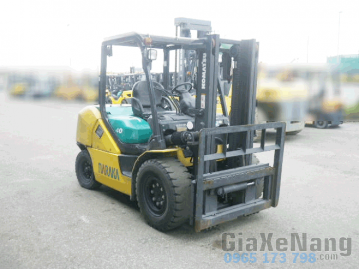 Xe nâng dầu komatsu FD40T-10 2012, Xe nâng dầu 4 tấn chiều cao nâng 3000mm