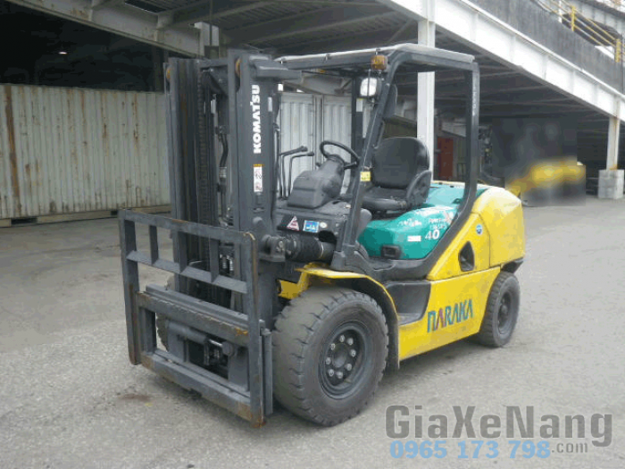 Xe nâng dầu komatsu FD40T-10 2012, Xe nâng dầu 4 tấn chiều cao nâng 3000mm