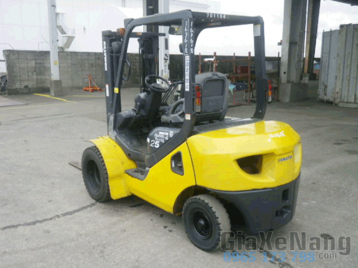 Xe nâng dầu KOMATSU FD25HT-16 - 2005, Xe nâng hàng 2500kg cao nâng 3000mm