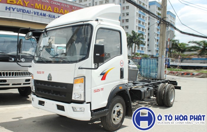 Xe tải Cửu Long 6t cabin Howo máy Isuzu