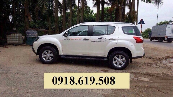 Bán xe Isuzu Mu-x 7 chỗ Hỗ trợ trả góp 80%