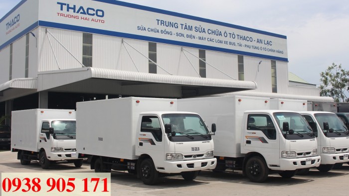 Xe tải thùng kín KIA K165s xe mới đời 2017. Xe giao liền với nhiều ưu đãi trong tháng