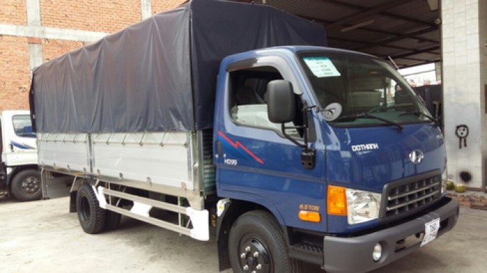Xe Hyundai HD99 thùng kín - khuyến mãi trước bạ xe hyundai HD99 thùng kín - hỗ trợ vay 90%
