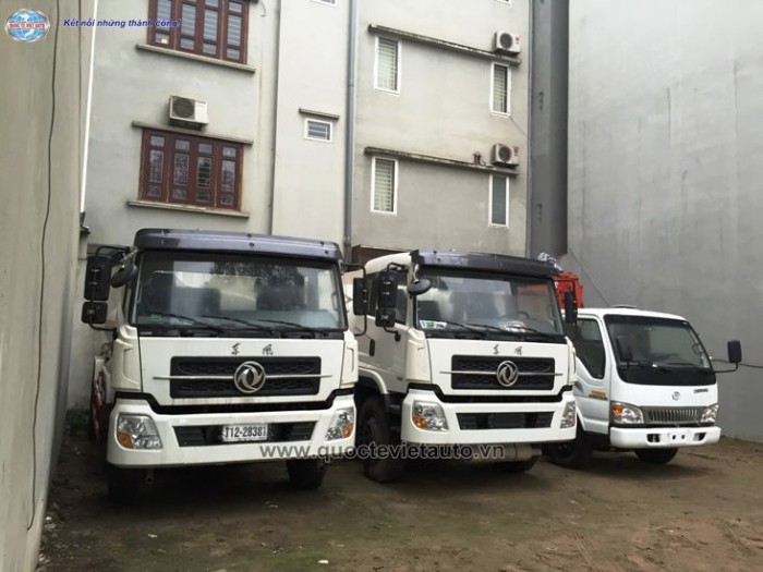 Xe bồn chở xăng dầu cũ - mới các loại.  Dongfeng 2 chân 11 khối.