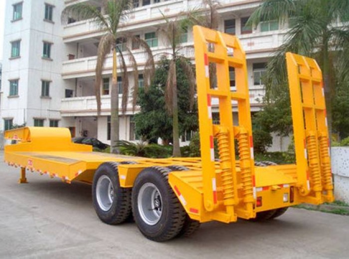 Chuyên phân phối  các loại rơ móoc sàn phẳng doosung chở xe