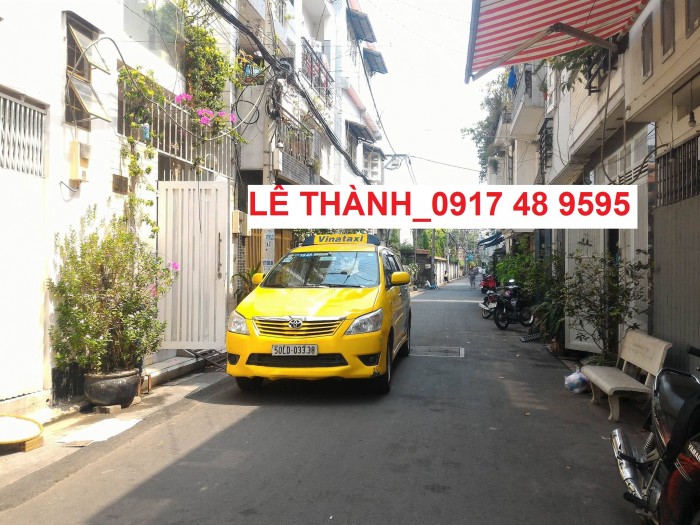 Bán biệt thự khu cư xá Nguyễn Trung Trực đường 3/2 P12, Q10 - DT: 6,4x18,5m - Trệt 3 lầu tuyệt đẹp