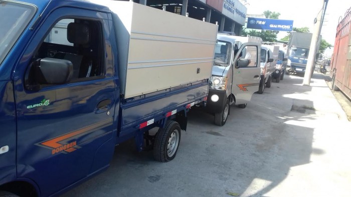 Xe tải Dongben giá quá rẻ dưới 1 tấn thùng dài 2.4m
