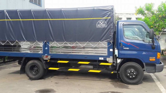 Hyundai HD99 thùng mui bạt -  Xe hyundai HD99 khuyến mãi trước bạ - bán trả góp xe hyundai HD99