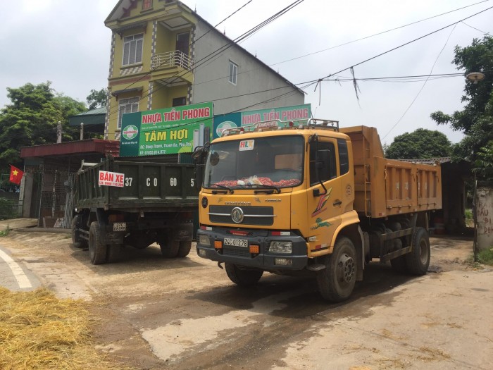 Cần bán 4 xe tải ben hoàng huy nhập khẩu giá tốt