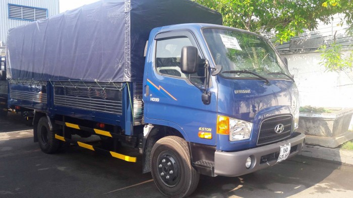 Xe Hyundai HD99 6,5 tấn thùng mui bạt giá rẻ nhất tphcm -  khuyến mãi trước bạ xe Hyundai HD99 Đô Thành