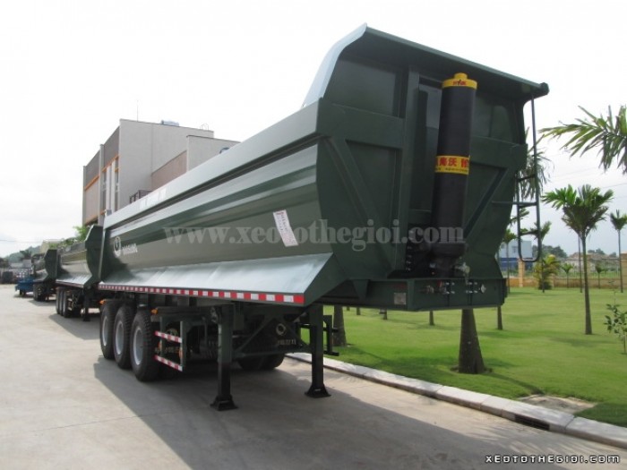 Thông tin Xe Sơ mi Rơ moóc ben 28 tấn - 24 M3 hàng nhập khẩu, giá cạnh tranh nhất Sài Gòn
