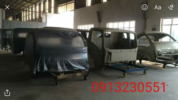 Loại thân vỏ cabin chưa sơn đợi bán