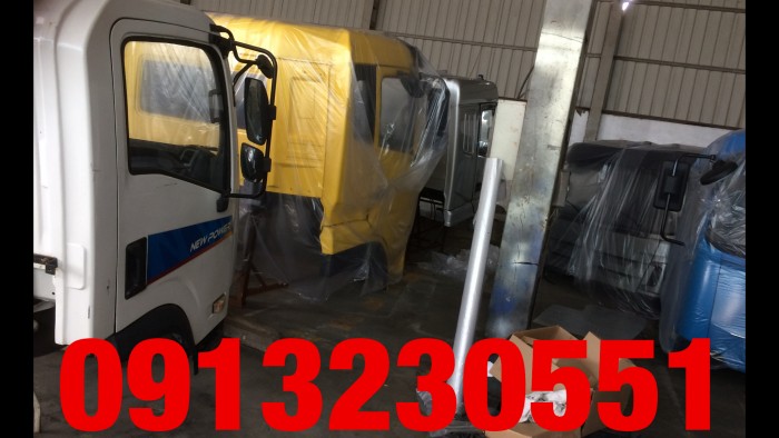 Gần 200 cabin xe tải, xe ben trong kho sẵn sàng phục vụ ban cabin xe tai