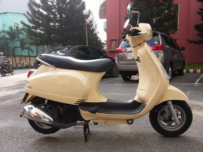 Diamond Blue 125 Fi Phun Xăng Điện Tử Kiểu Dáng Vespa Tuyệt Đẹp
