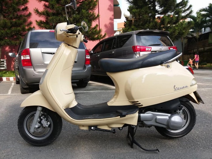 Diamond Blue 125 Fi Phun Xăng Điện Tử Kiểu Dáng Vespa Tuyệt Đẹp
