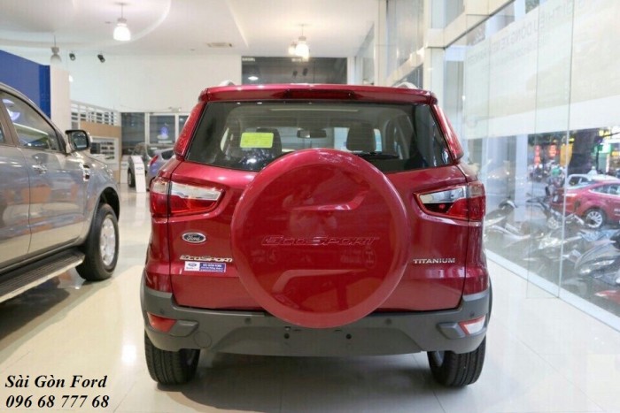 Khuyến Mãi Mua Xe Ford Ecosport Titanium 1.5L, Số Tự Động, Màu Đỏ, Hỗ Trợ Vay 85%, Giao xe ngay