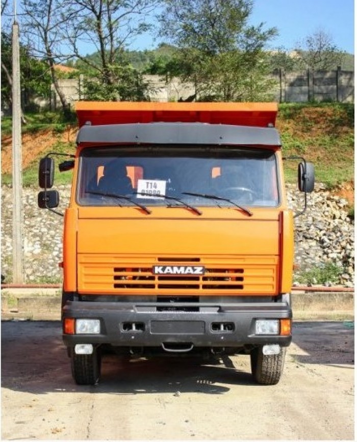 Xe tải tự đổ 65115 (6x4) thùng vát 10m3 | Kamaz 65115 ben nhập nguyên chiếc