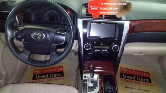 Camry 2.5G màu nâu vàng đời 2013