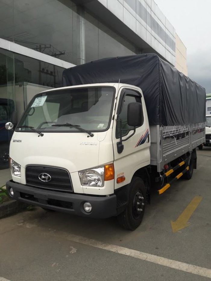 Xe tải hyundai HD99 thùng mui bạt - giá xe hyundai HD99 rẻ nhất - mua xe hyundai HD99 trả góp