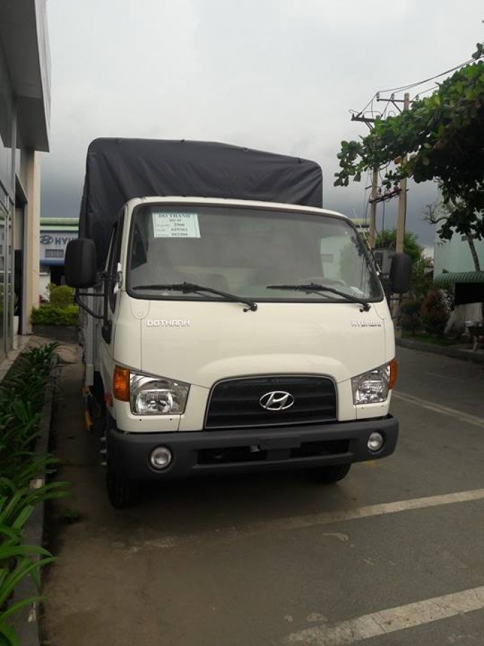 Xe tải hyundai HD99 thùng mui bạt - giá xe hyundai HD99 rẻ nhất - mua xe hyundai HD99 trả góp