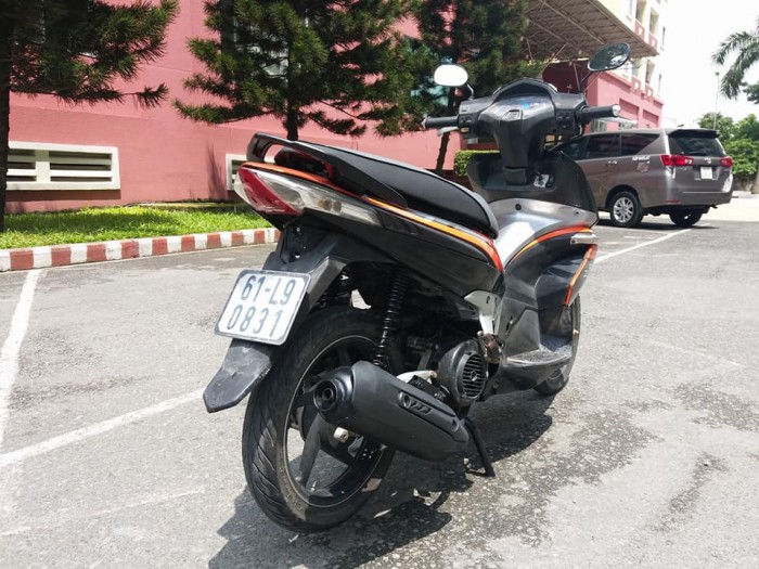 Air Blade 110cc Hàn Quốc Cam Đen mẫu Thailan 2 Đèn Giống Honda Air Blade 99%