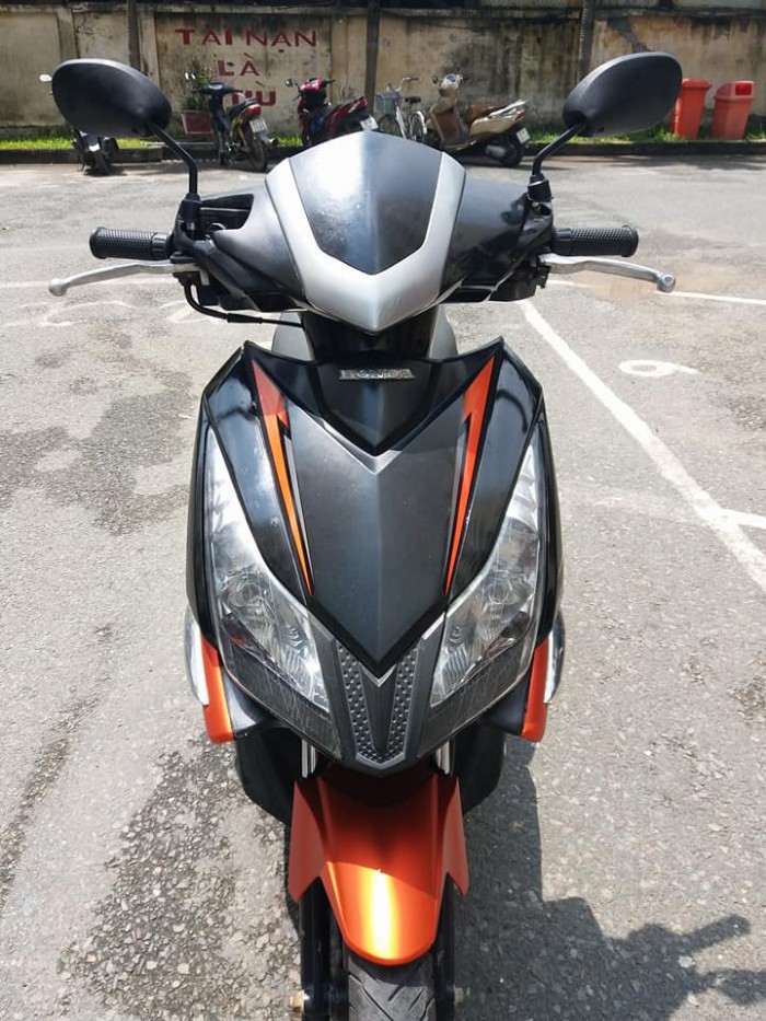 Air Blade 110cc Hàn Quốc Cam Đen mẫu Thailan 2 Đèn Giống Honda Air Blade 99%