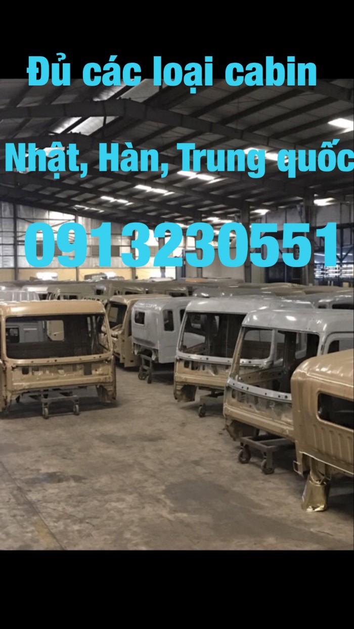 Công ty chuyên nhập khẩu cabin xe tải và xe ben