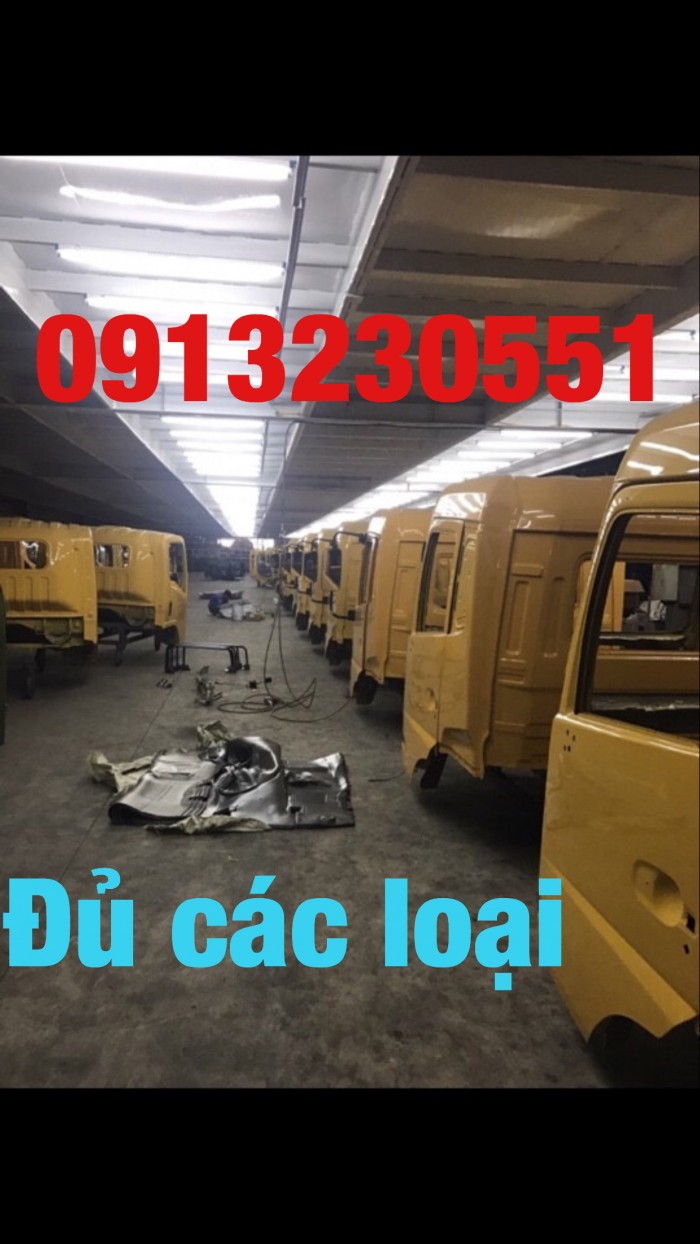 Dịch vụ cung cấp các loại thân vỏ cabin xe ben , xe tải
