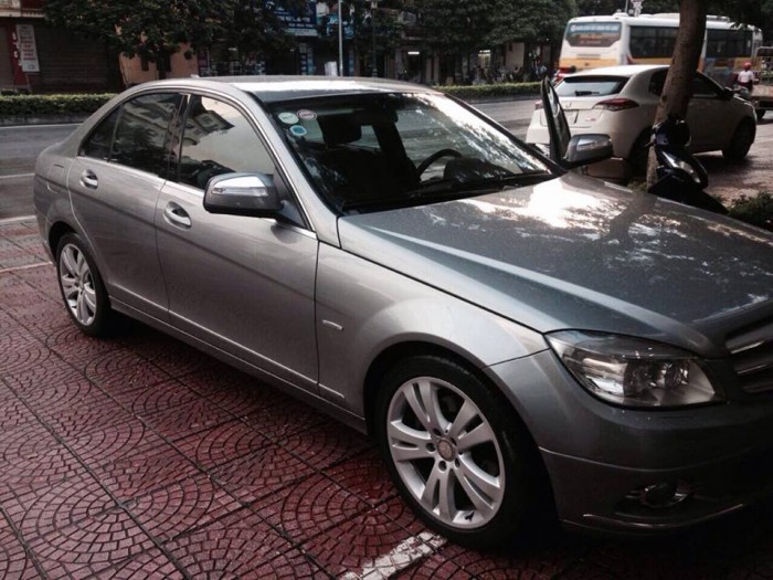 Bán xe Mercedes C230 2009 màu ghi