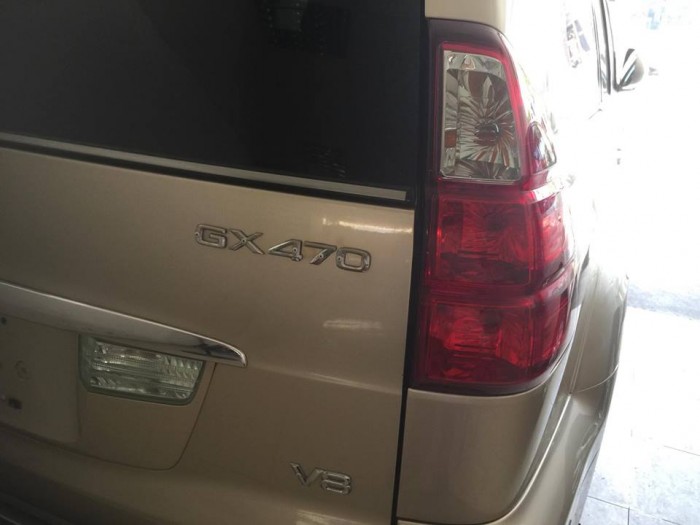 Lexus GX 470 V8 màu vàng, sản xuất 2007, đăng ký lần đầu 2008 , 2 cầu ,