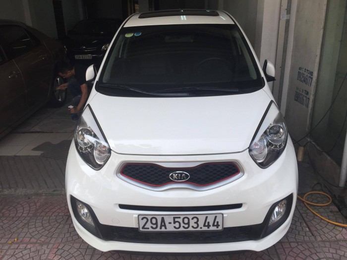 Kia Morning màu trắng sữa , xe nhập khẩu nguyên chiếc , Full Option, kiểu dáng thể thao, tư nhân chính chủ sản xuất 2011