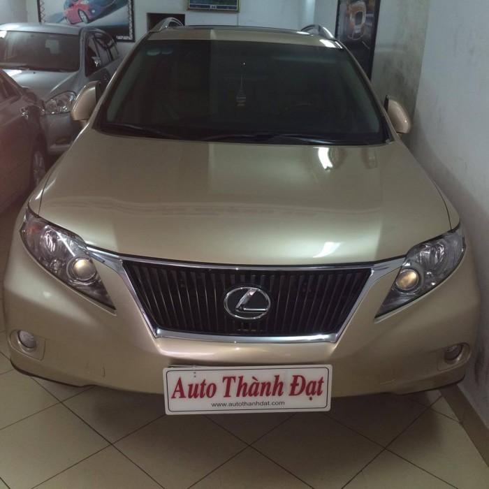 Bán xe Lexus RX 350 2009 màu vàng cát