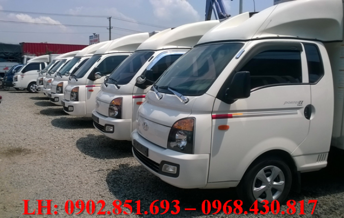 Bán xe tải hyundai porter thùng đông lạnh 1 tấn đời 2012 nhập khẩu nguyên chiếc giao ngay