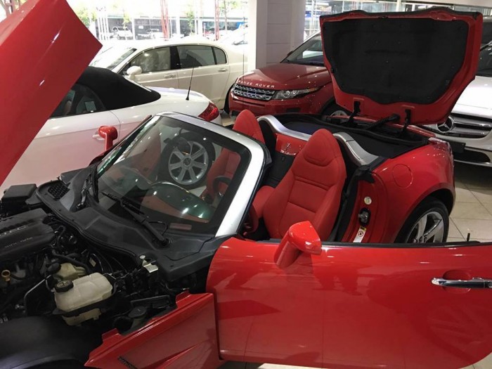 Pontiac solstice nhập khẩu nguyên chiếc tại Mỹ đăng ký chính chủ biển Hà Nội ( Biển Đẹp )