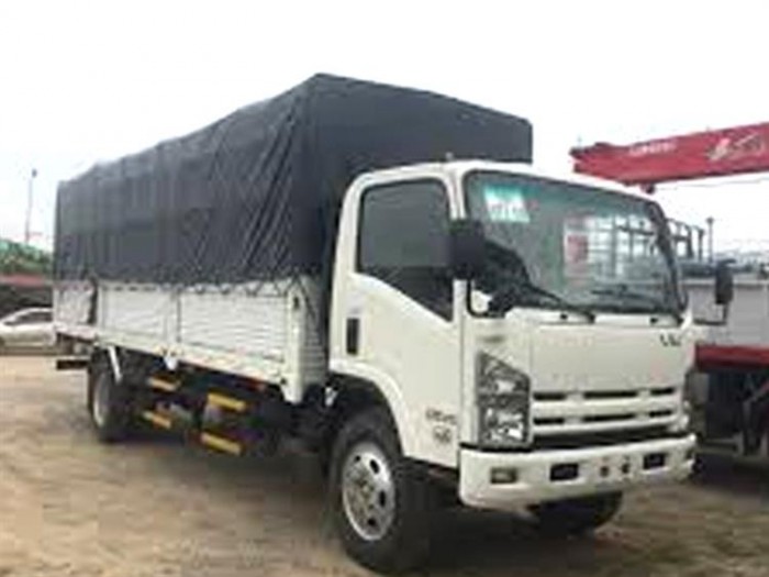 Xe tải Isuzu VM FN129 8.2 tấn giá tốt, thùng 7 mét, thùng mui bạt.