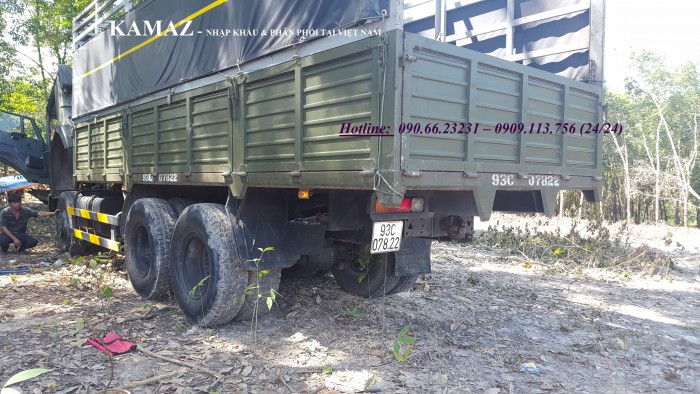 Tải thùng Kamaz 15 tấn | Bán xe tải thùng Kamaz 53229 tại Bình Phước [ Trả góp 70%]