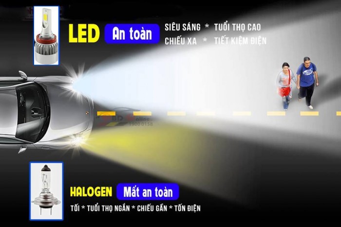 Lumiled C6 - Tăng sáng tới 3 lần