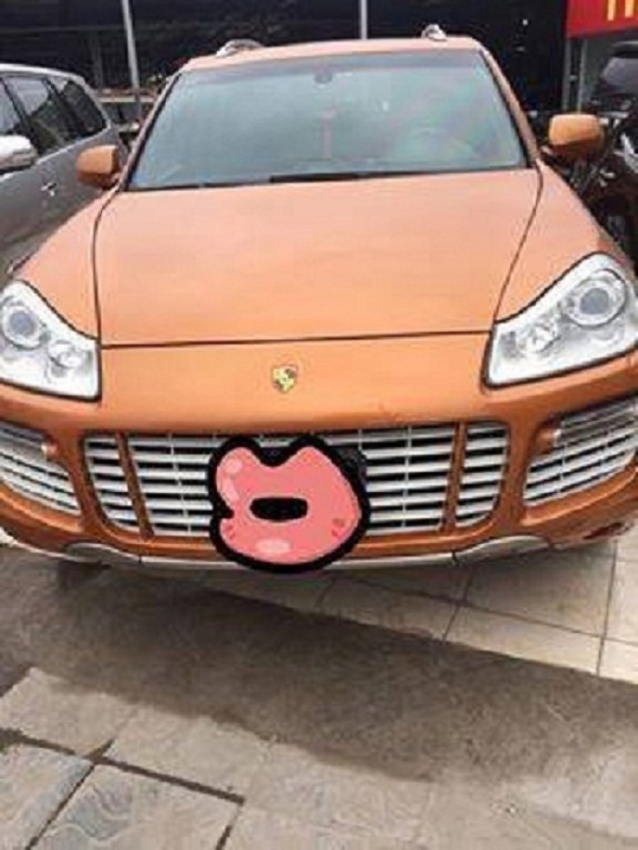 Porsche Cayenne GTS màu cam, sx 2008
