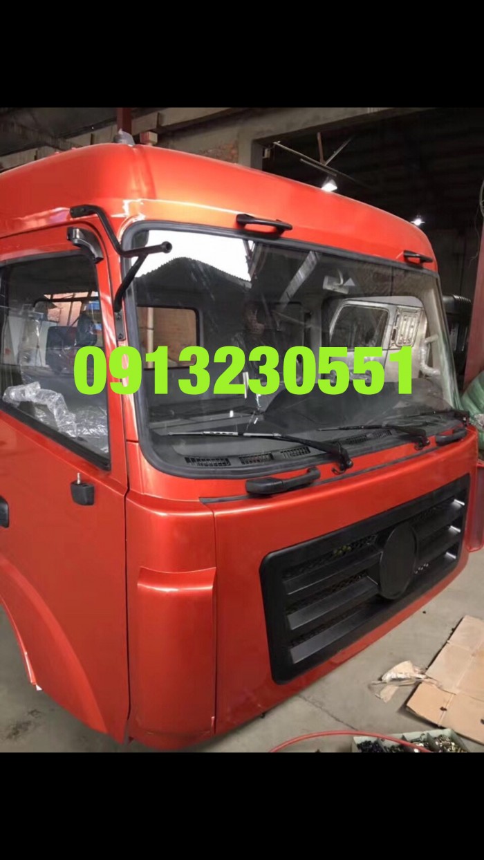 Màu sắc đa dạng cabin xe tải dongfeng